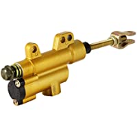 EVGATSAUTO 1 pieza de aluminio cilindro maestro de freno trasero- motocicleta Dirt Pit Quad Bike Sportbike ATV bomba de…